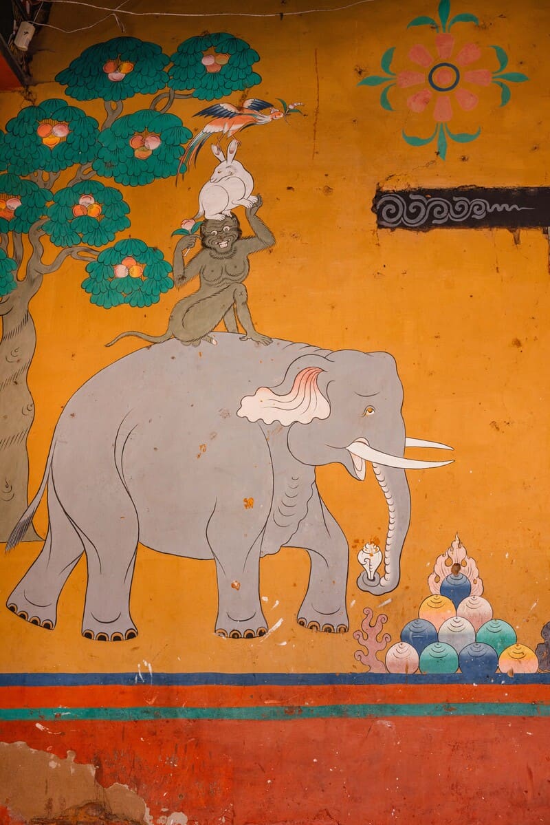 Bhutanese community life or cultural scene