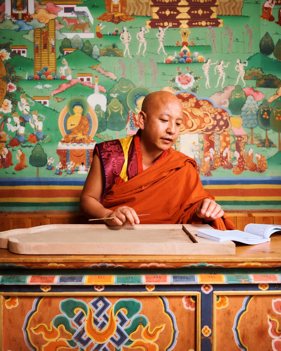 Bhutanese astrology session