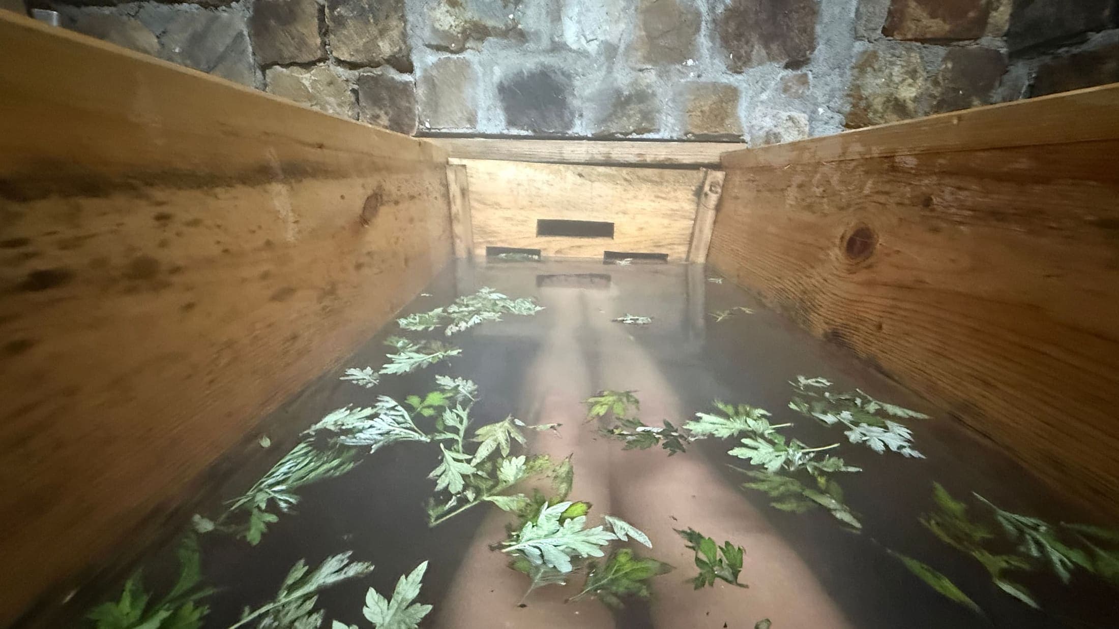 Traditional Hot-Stone Bath in Bhutan