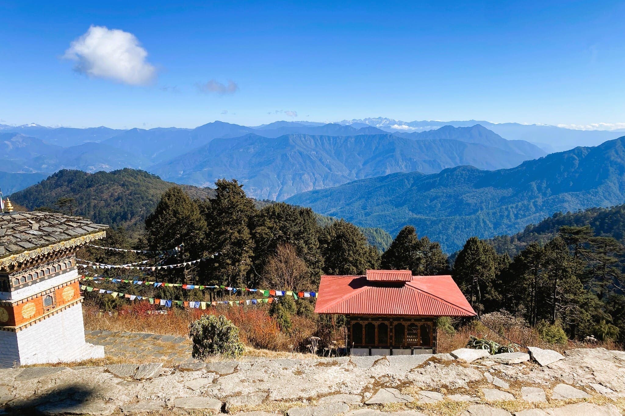 Phajoding Monastery Hike in Bhutan