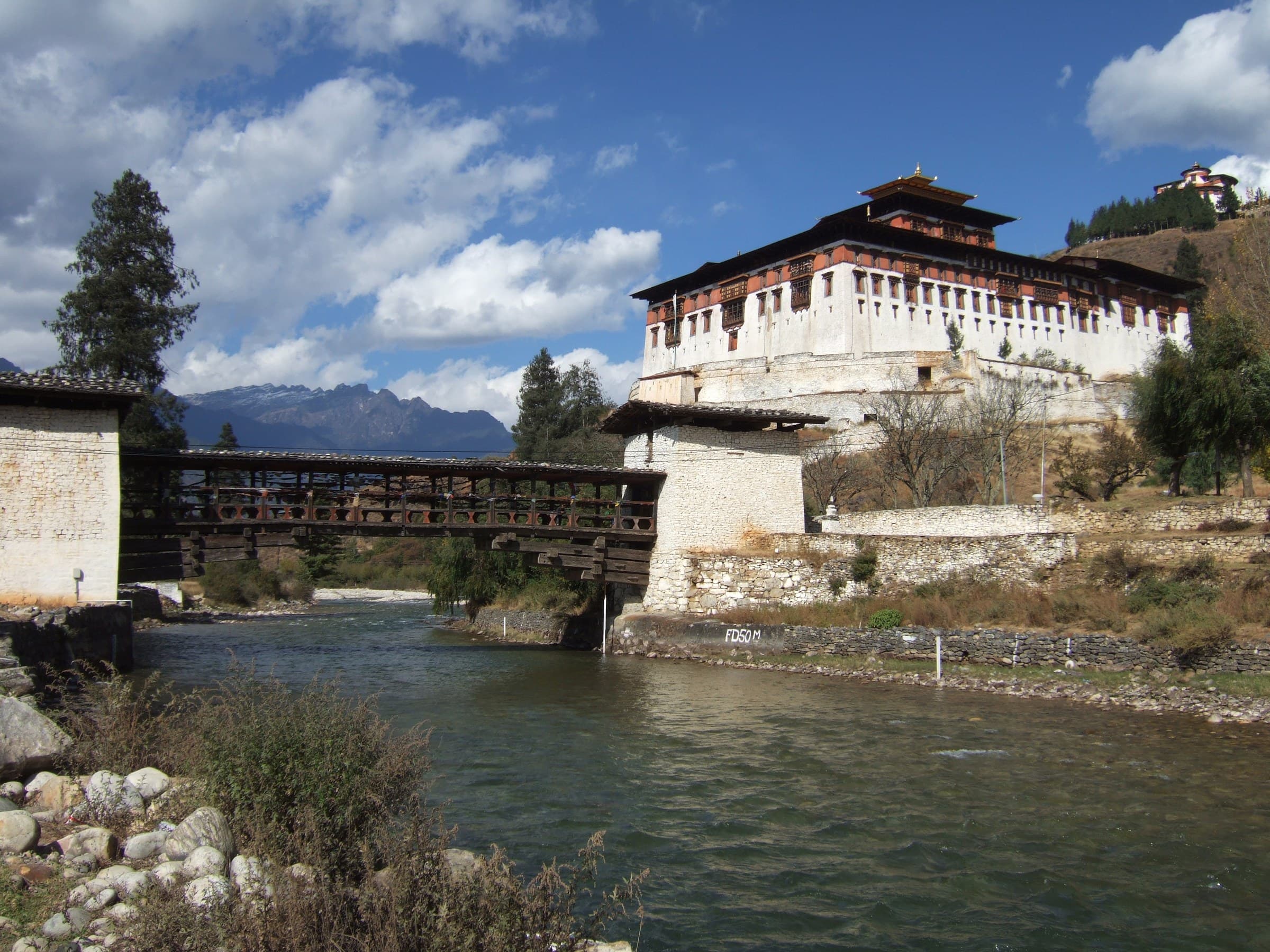 Rinpung Dzong - Paro Dzong in Bhutan