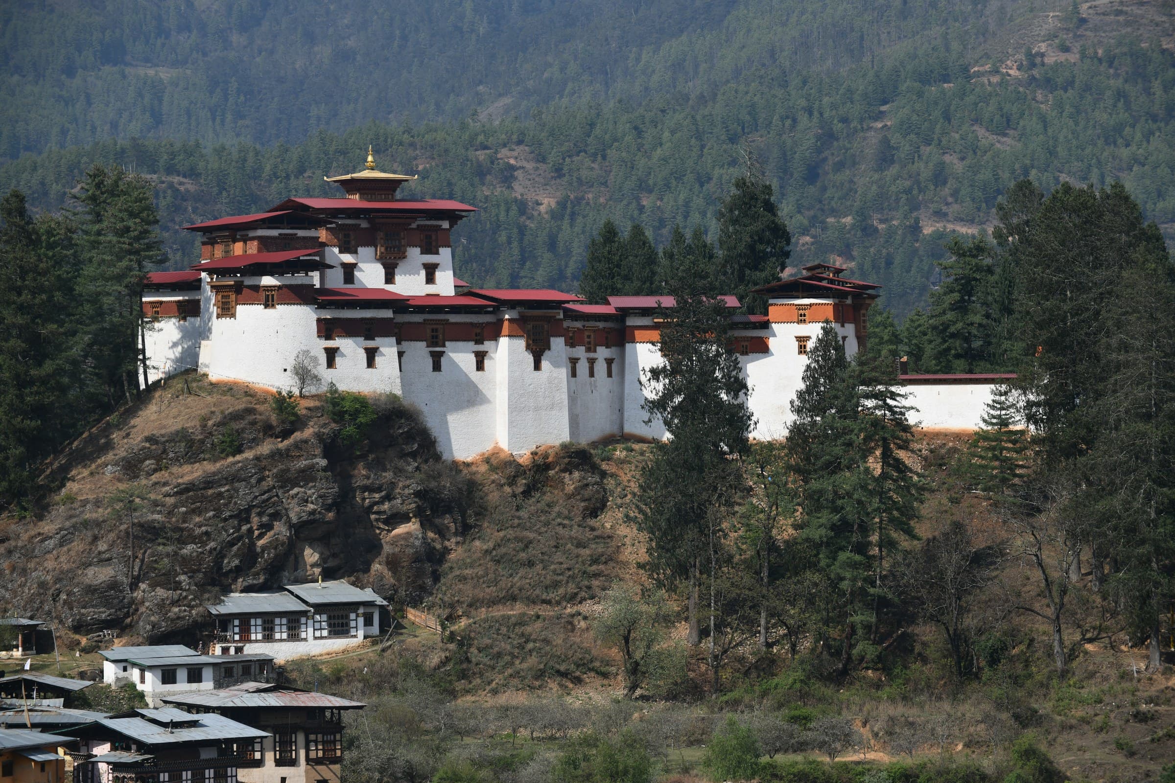 Drukgyel Dzong in Bhutan