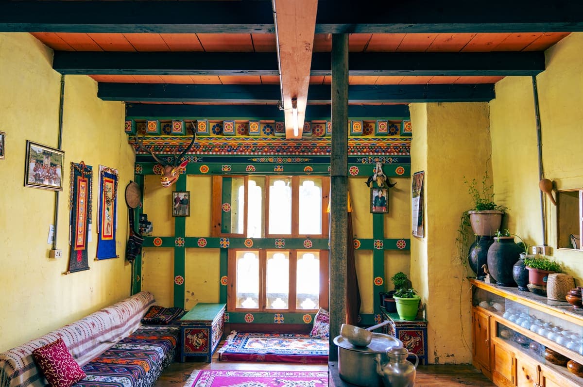 Bhutan mountain valley