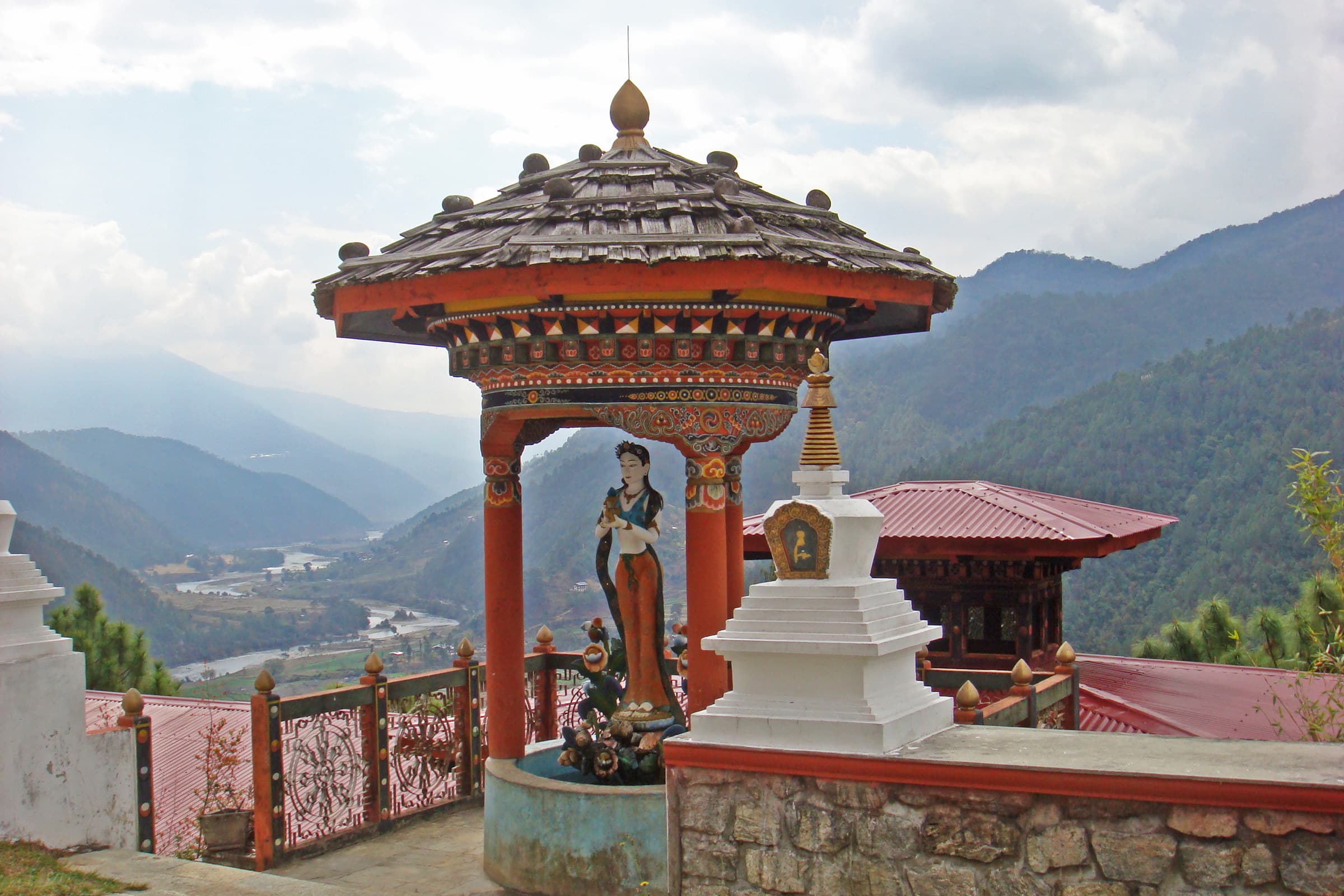 Khamsum Yulley Namgyal Chorten in Bhutan