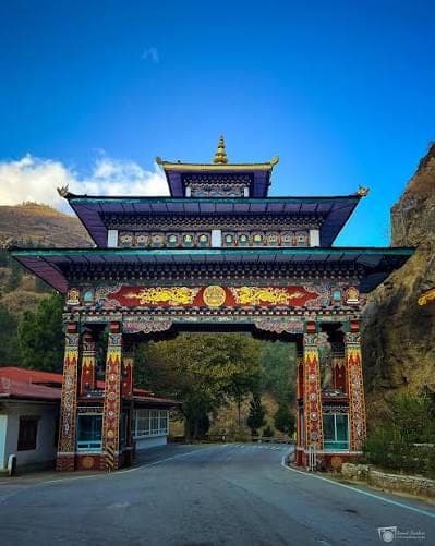 Travel to Phuentsholing Guns N' Roses trip artwork