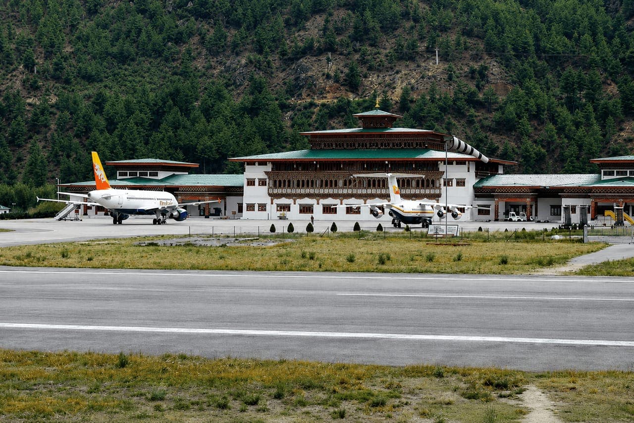Bhutan photography tour route image