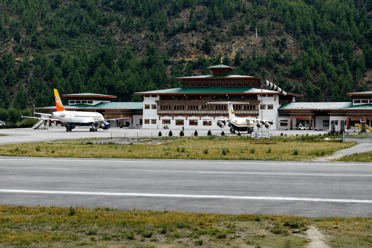 Bhutan photography tour route image