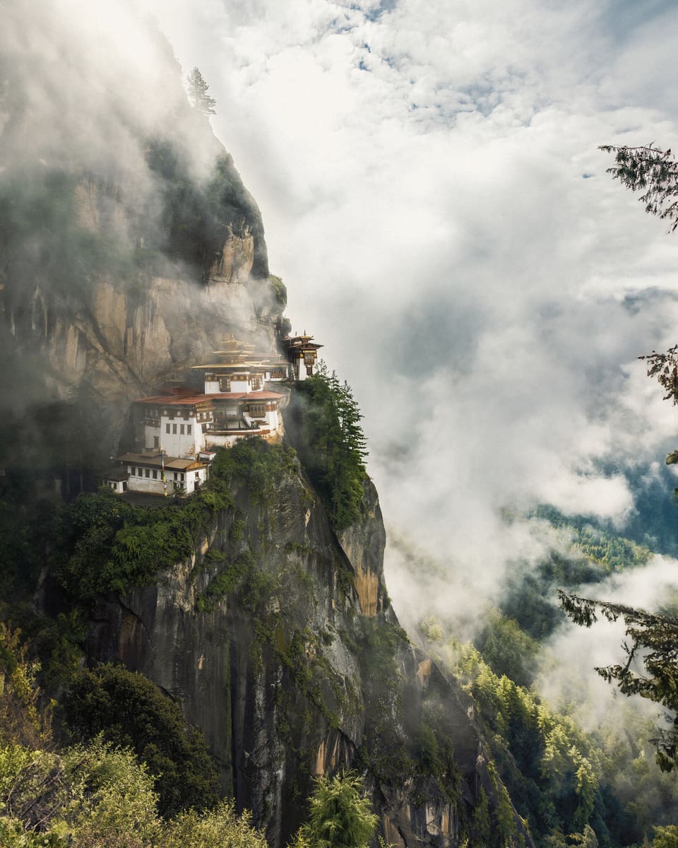 Tiger's Nest Monastery in Bhutan